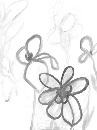 Framed Winter Garden I Print