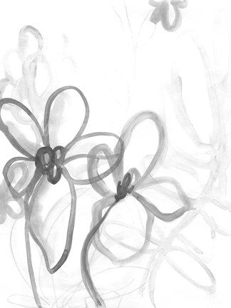 Framed Winter Garden II Print