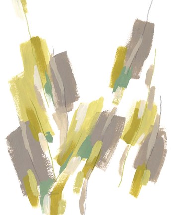 Framed Fractal Cascade II Print