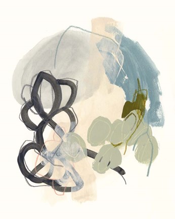 Framed Seed Stitch II Print