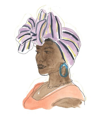 Framed Strong &amp; Beautiful II Print