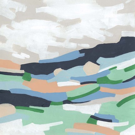 Framed Meadow Vale II Print