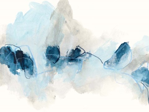 Framed Geode Coast I Print