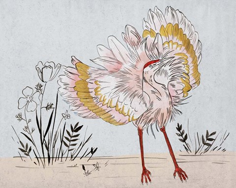 Framed Ballerina I Print