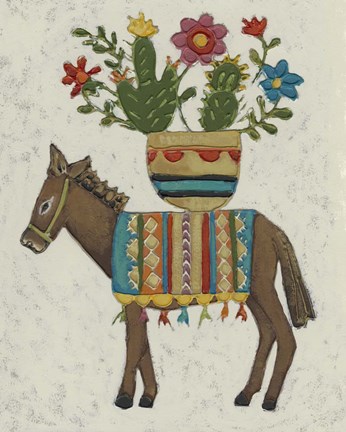 Framed Market Boro II Print