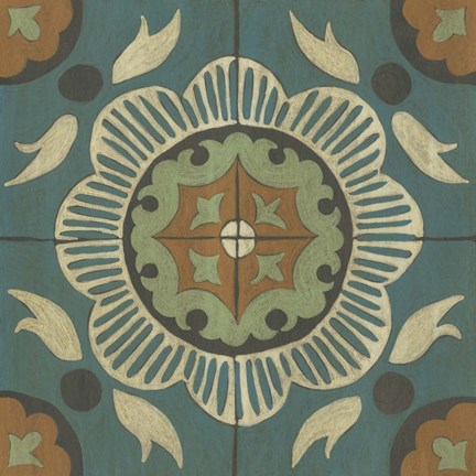 Framed Fraser Tile VI Print