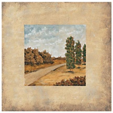 Framed Talbot Path Print