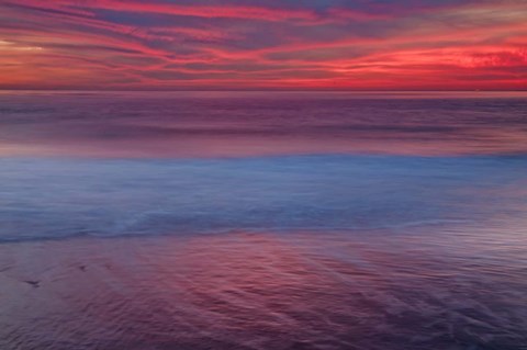 Framed Sunrise, Cape May, NJ Print
