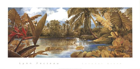 Framed Coconut Grove Print