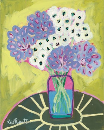 Framed Cecily&#39;s Table Print