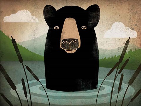 Framed Skinny Dip Print