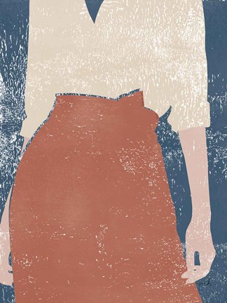 Framed Casual IV Print