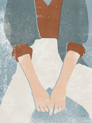 Framed Casual II Print