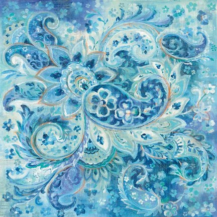 Framed Surat Paisley Print