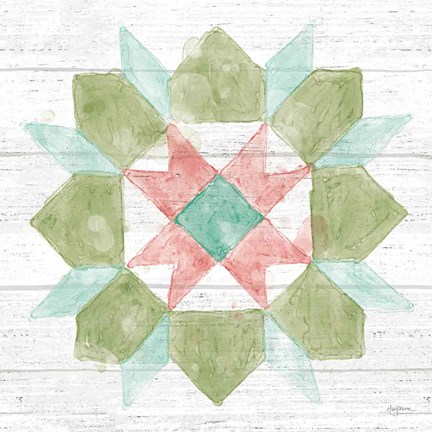 Framed Pastel Flower Market IX Print