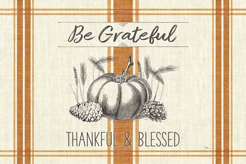 Framed Autumn Farmhouse I v2 Print