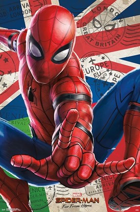 Framed Spider-Man Print