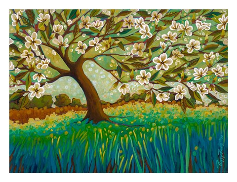 Framed Magnolian Grace Print