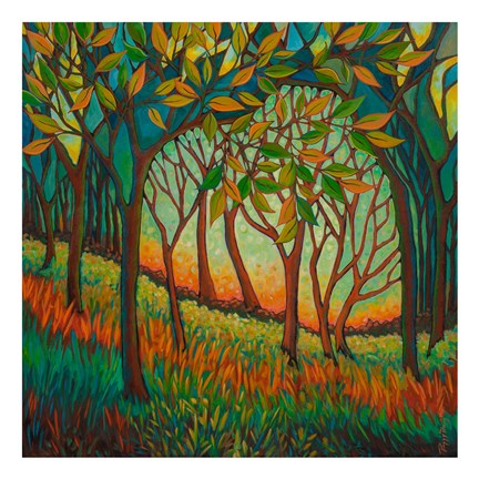 Framed Gateway to Eden Print