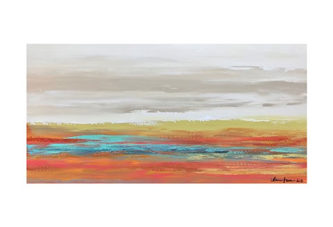 Framed Waiting for the Sun Print