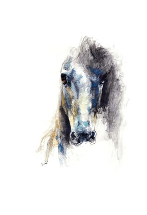 Framed Alert V Print