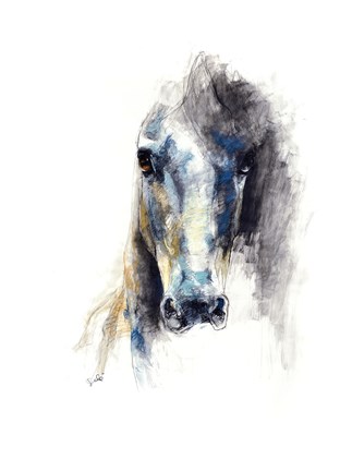 Framed Alert V Print