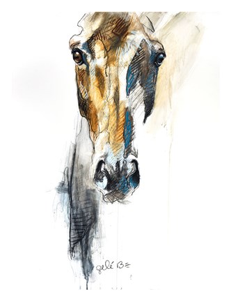 Framed Alert VIII Print