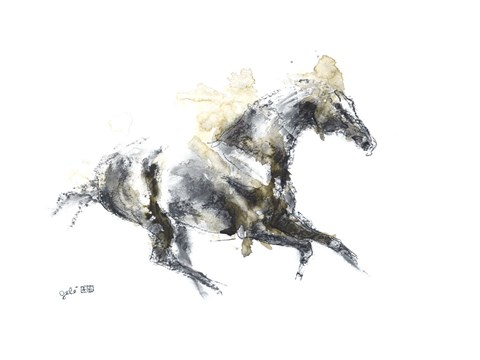 Framed Equine Nude 77t Print