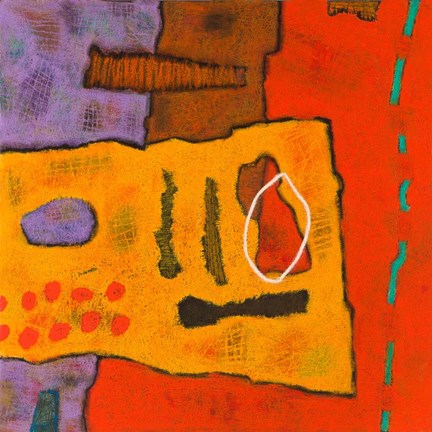 Framed Conversations in the Abstract #21 Print