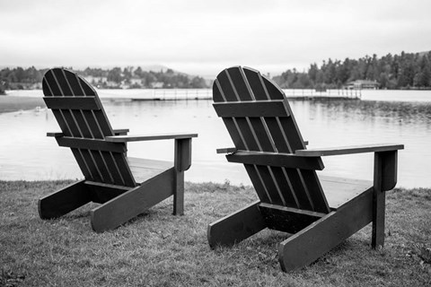 Framed Relaxing at the Lake Print