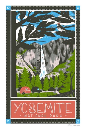 Framed Yosemite National Park Print