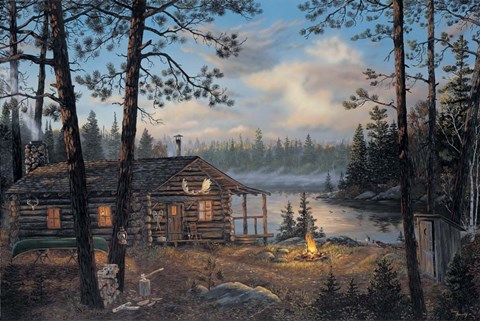 Framed Wilderness Echoes Print