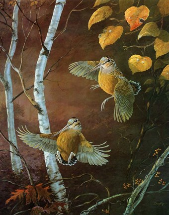 Framed Fall Winds Print