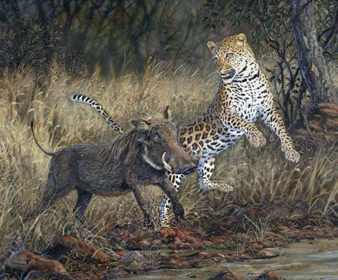 Framed Formidable Foe Print