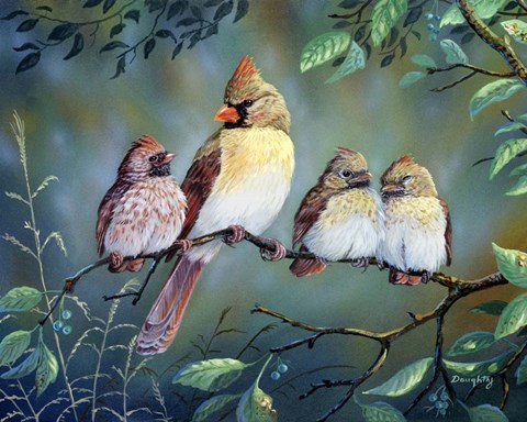 Framed In Trouble Again Print