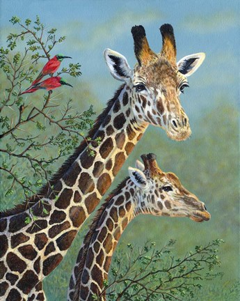 Framed Tree Toppers Print