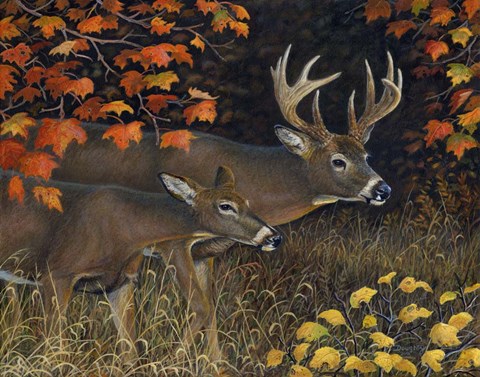 Framed Scent of Autumn Print