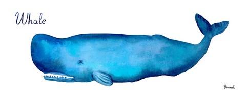 Framed Life of the Big Blue II Print