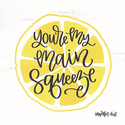 Framed Man Squeeze Print