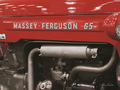 Framed Massey-Ferguson I Print