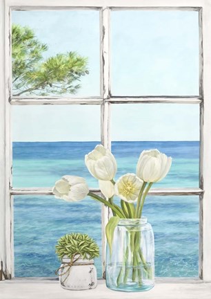 Framed Mediterranee II Print