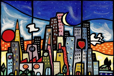 Framed Quando Soffia il Vento Print