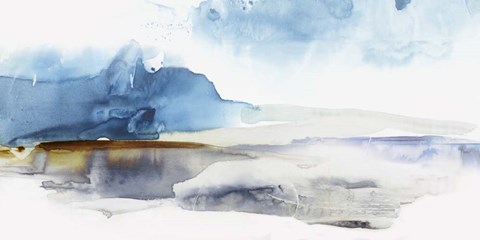 Framed Lunar Landscape Print