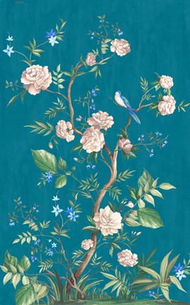 Framed Silk Night Print