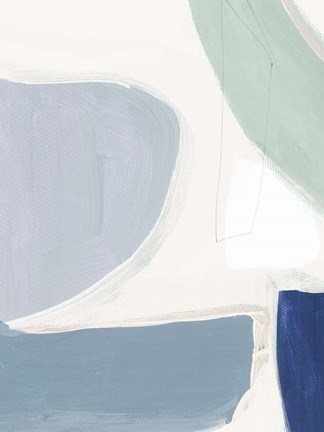 Framed Echoing Summer&#39;s End Print