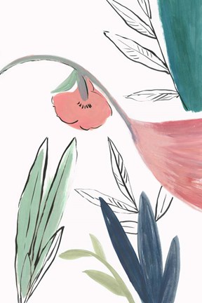 Framed Hidden Beauty I Print