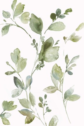 Framed Greetings to the Morning I Print