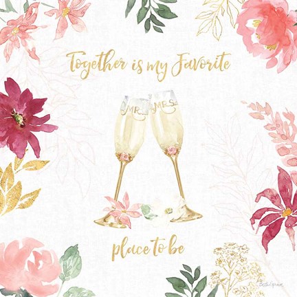 Framed All You Need is Love IV Print