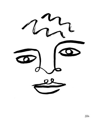 Framed Making Faces IV Print