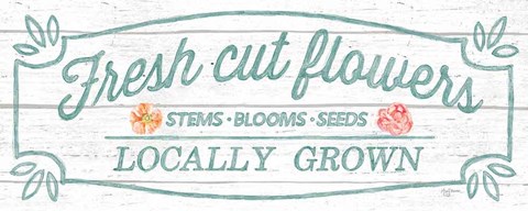 Framed Pastel Flower Market VI Print